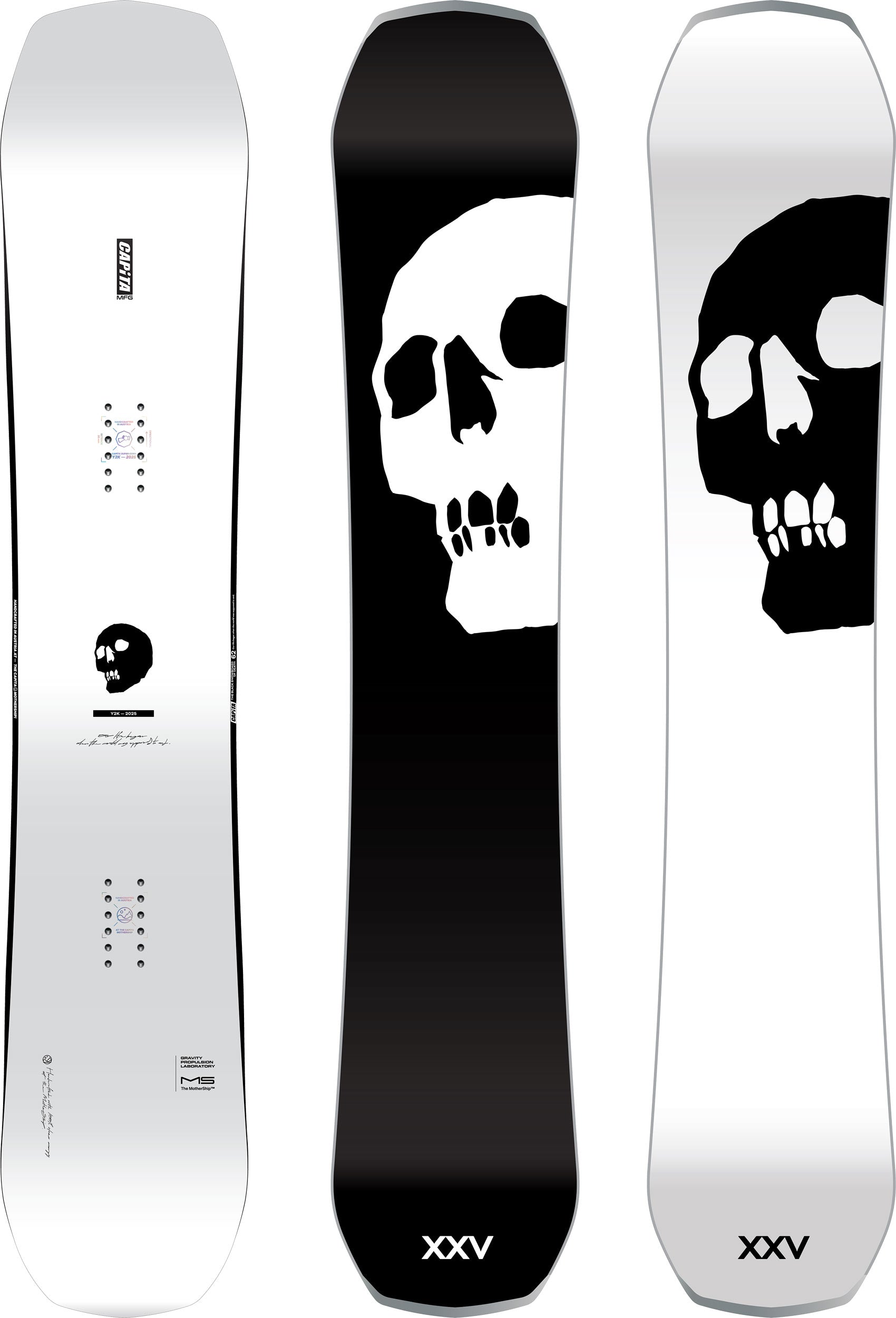 Capita Black Snowboard of Death Snowboard