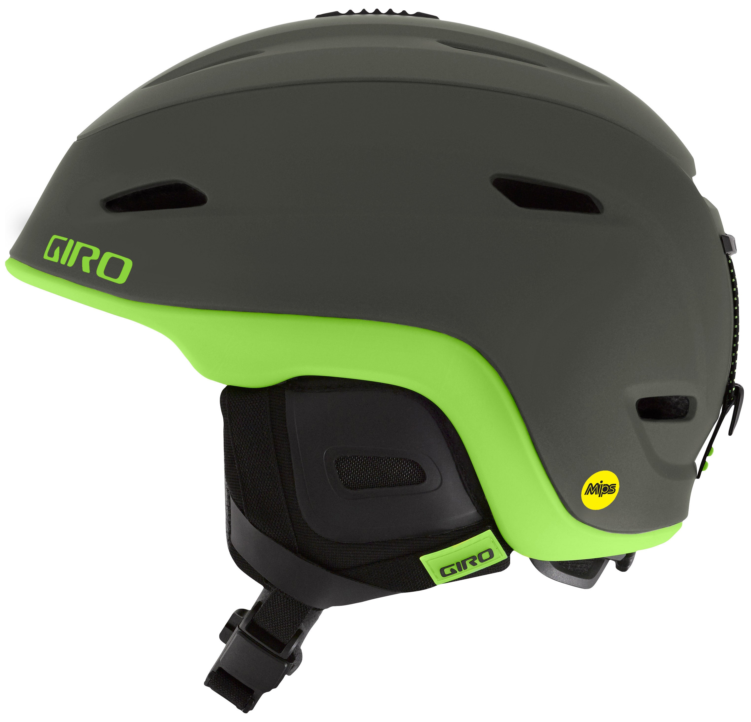 giro union mips ski snowboard helmet Giro Union MIPS Snow Helmet-Matte Mil Spec Olive-Small