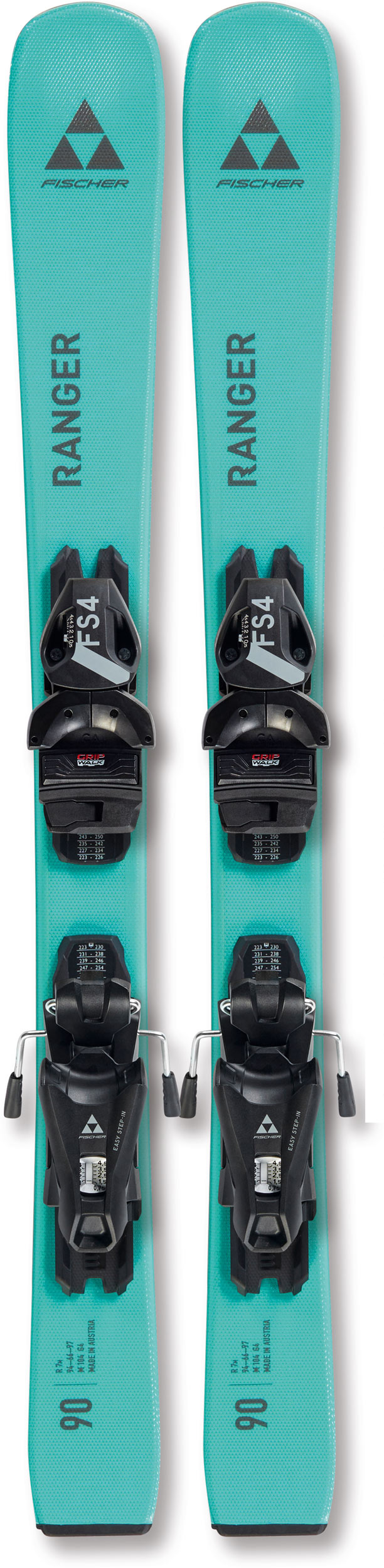 Fischer Ranger Jr Ski + FJ4 CA Jr Ski Binding
