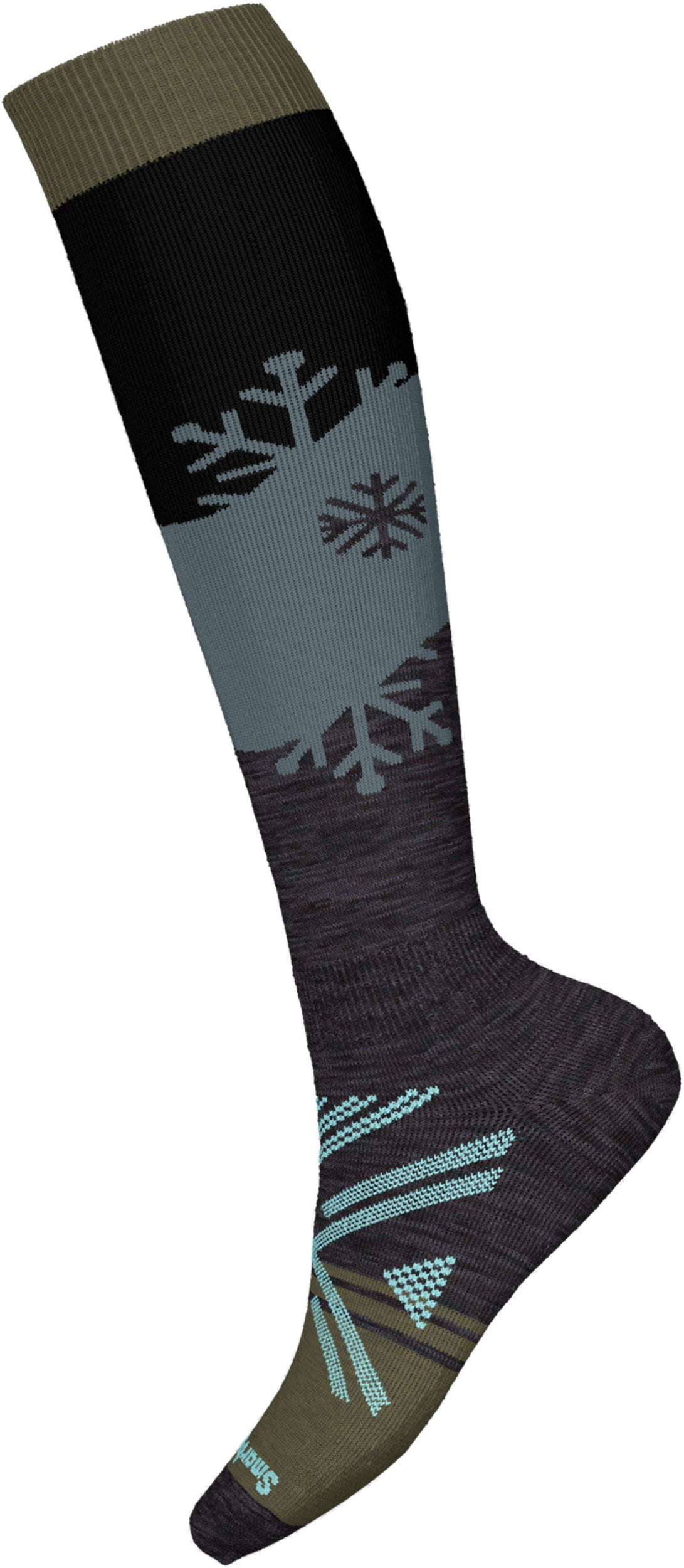 Smartwool Ski Full Cushion Snowpocalypse Pattern Ski Socks - Womens