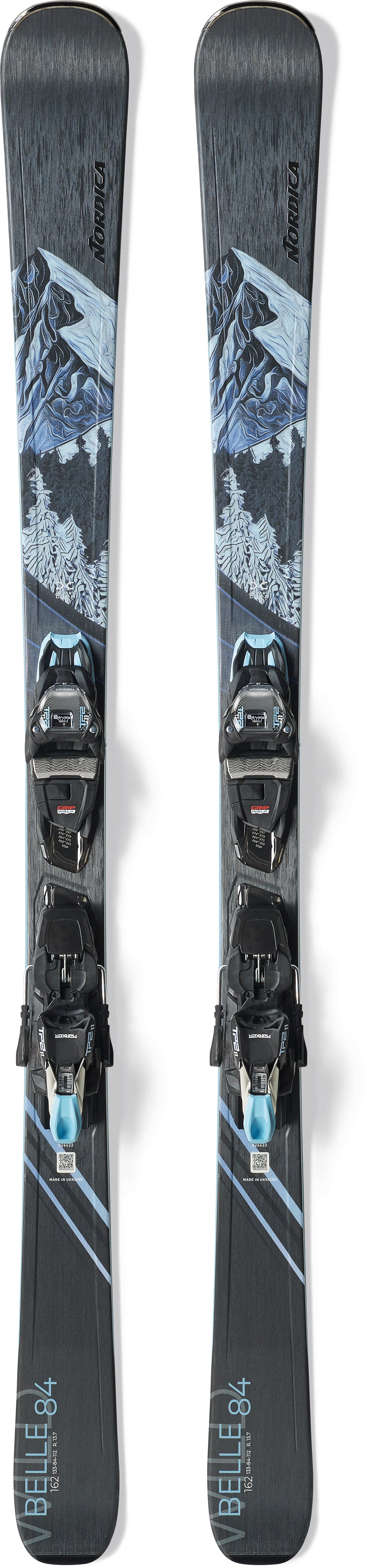 Nordica Wild Belle DC 84 Ski + TP2 Light 11 Ski Binding