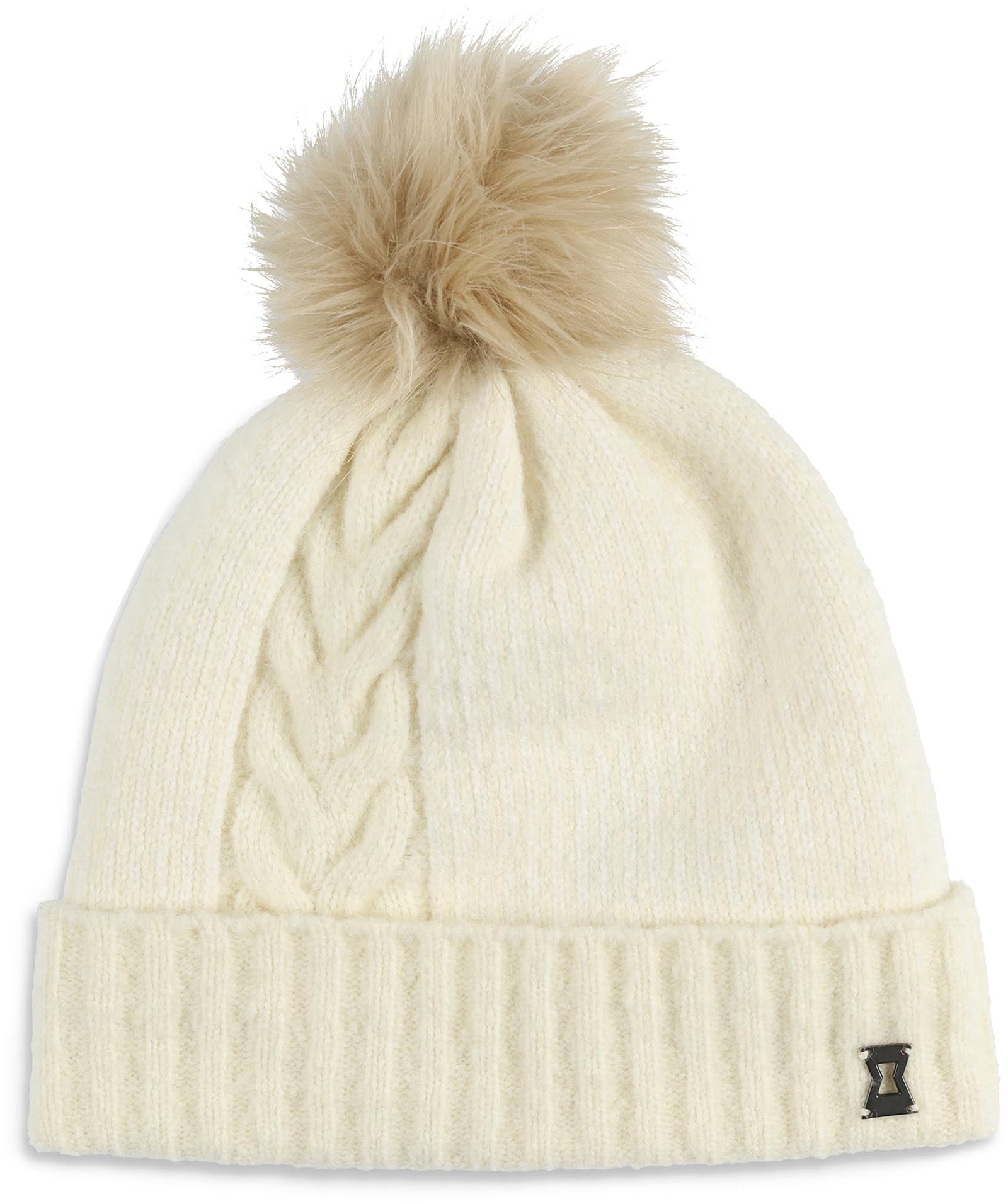 Spyder Womens Plait Pom Hat 2025