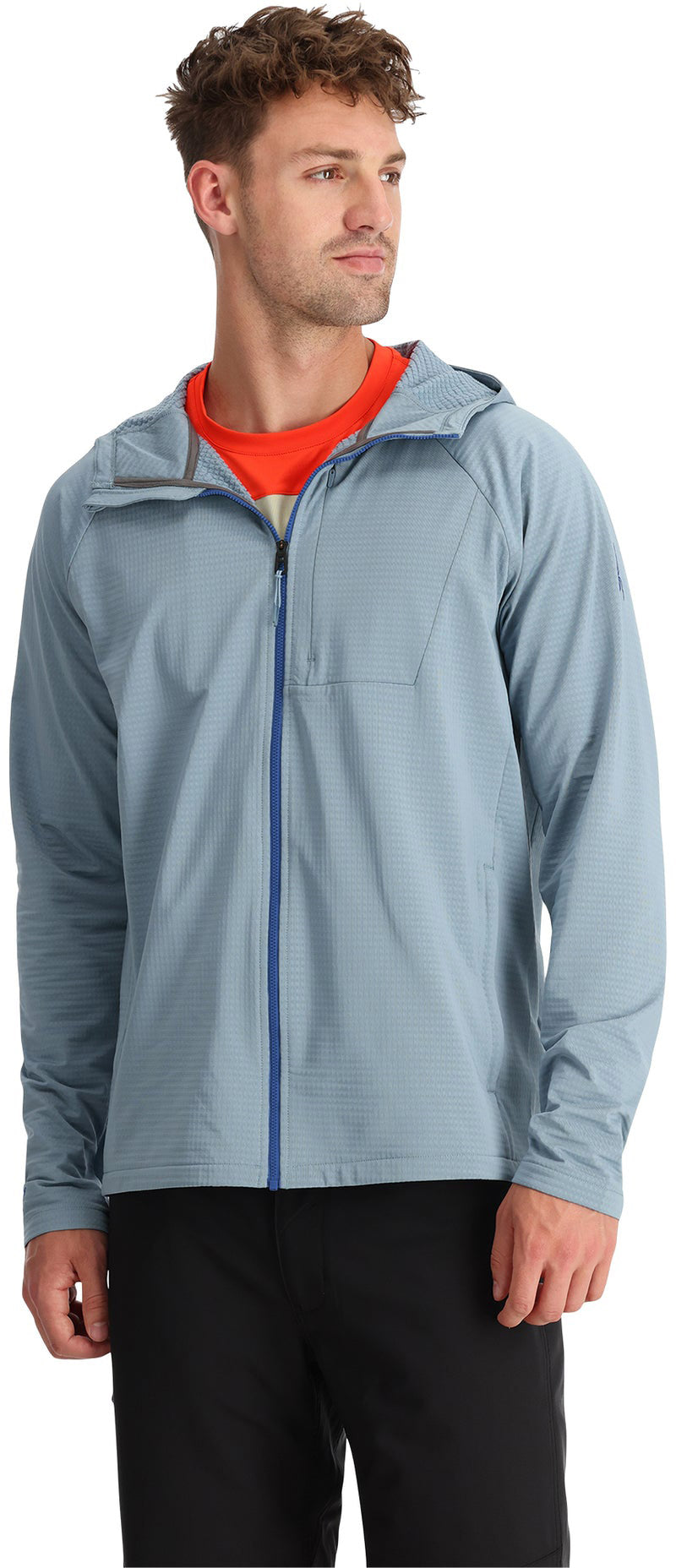 Spyder Mens Matrix Gridweb Fleece Hoodie