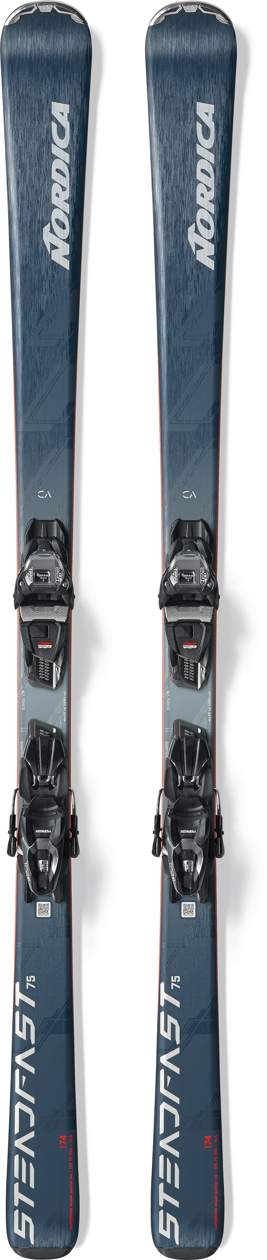 Nordica Steadfast 75 Ski + TP2 Compact 10 Ski Binding