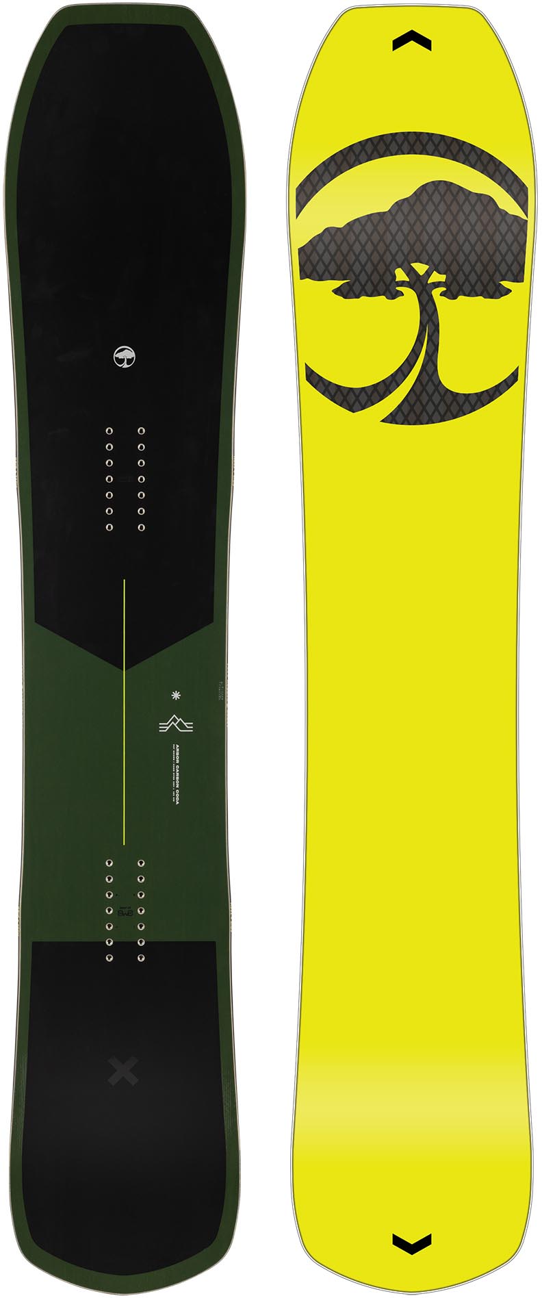 Arbor Carbon Coda Snowboard - Wide 2025