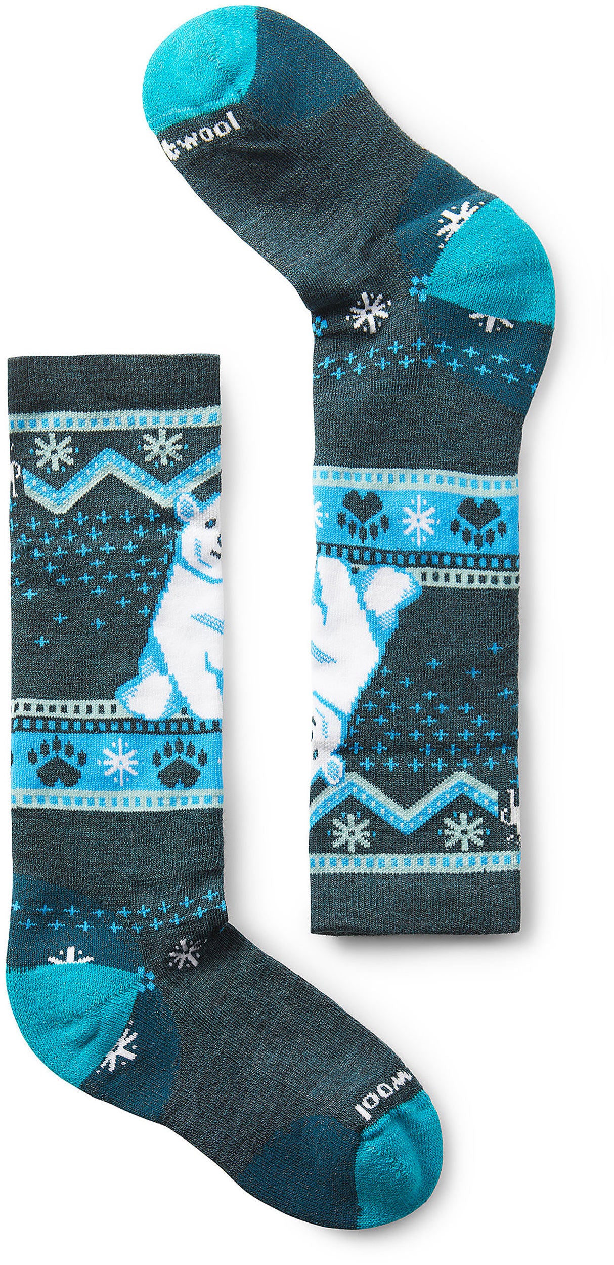 Smartwool Wintersport Full Cushion Polar Bear Ski Sock