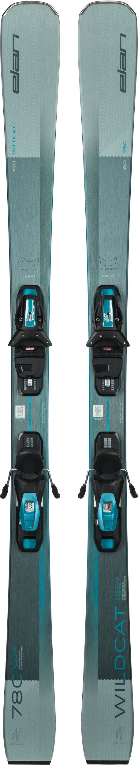 Elan Wildcat 78 C Ski + EL 9 Binding