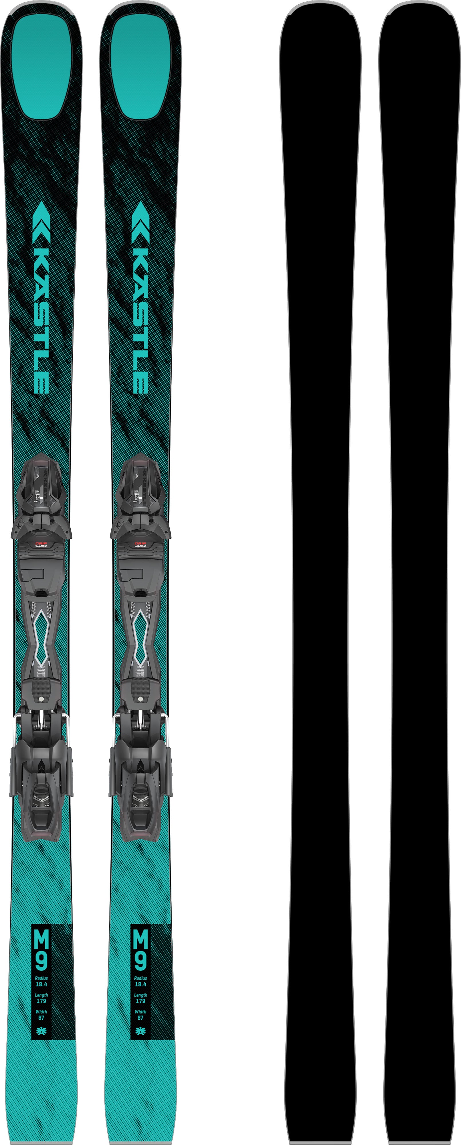 Kastle M9 87 + K12 Tri GW Ski Binding