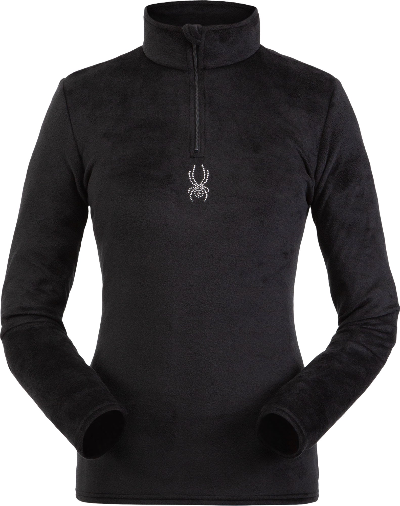Spyder Shimmer Bug Zip T-Neck
