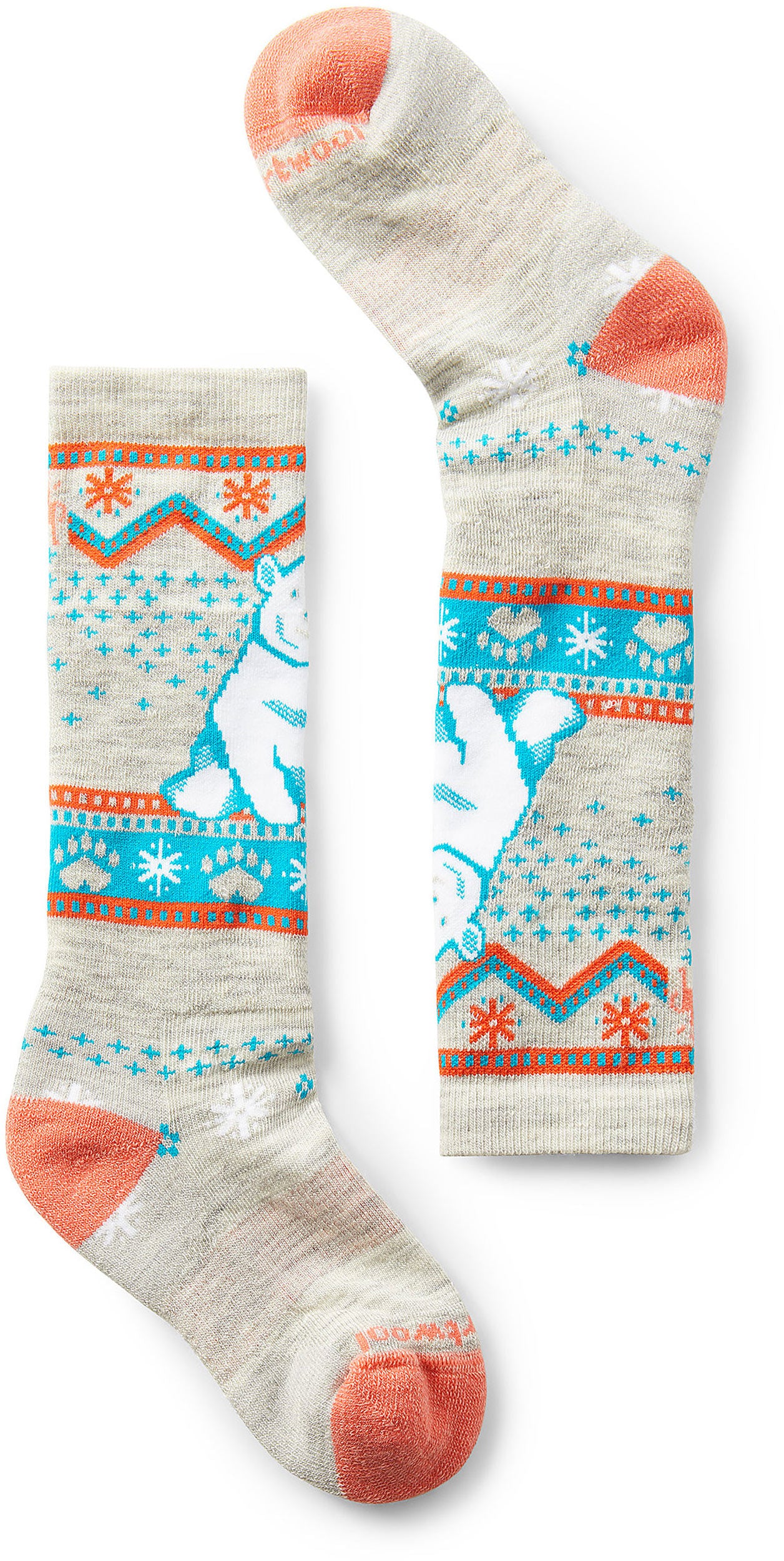 Smartwool Wintersport Full Cushion Polar Bear Ski Sock