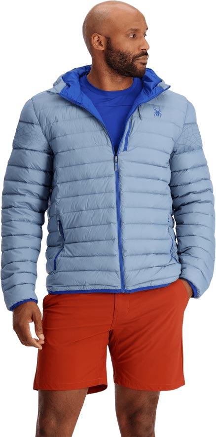 Spyder Mens Zenith Hooded Down Jacket