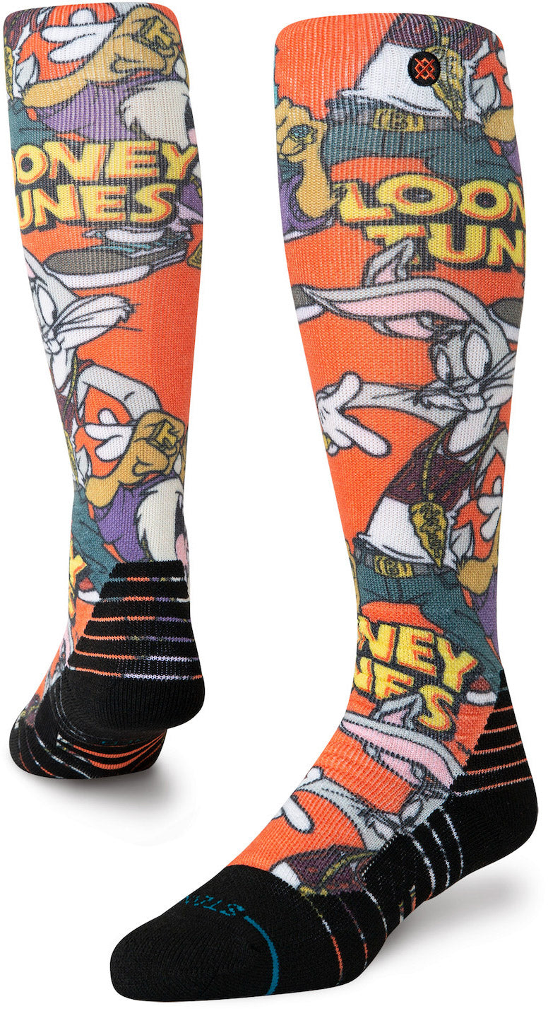 Stance Looney Mid Poly Snow Snowboard Sock 2025