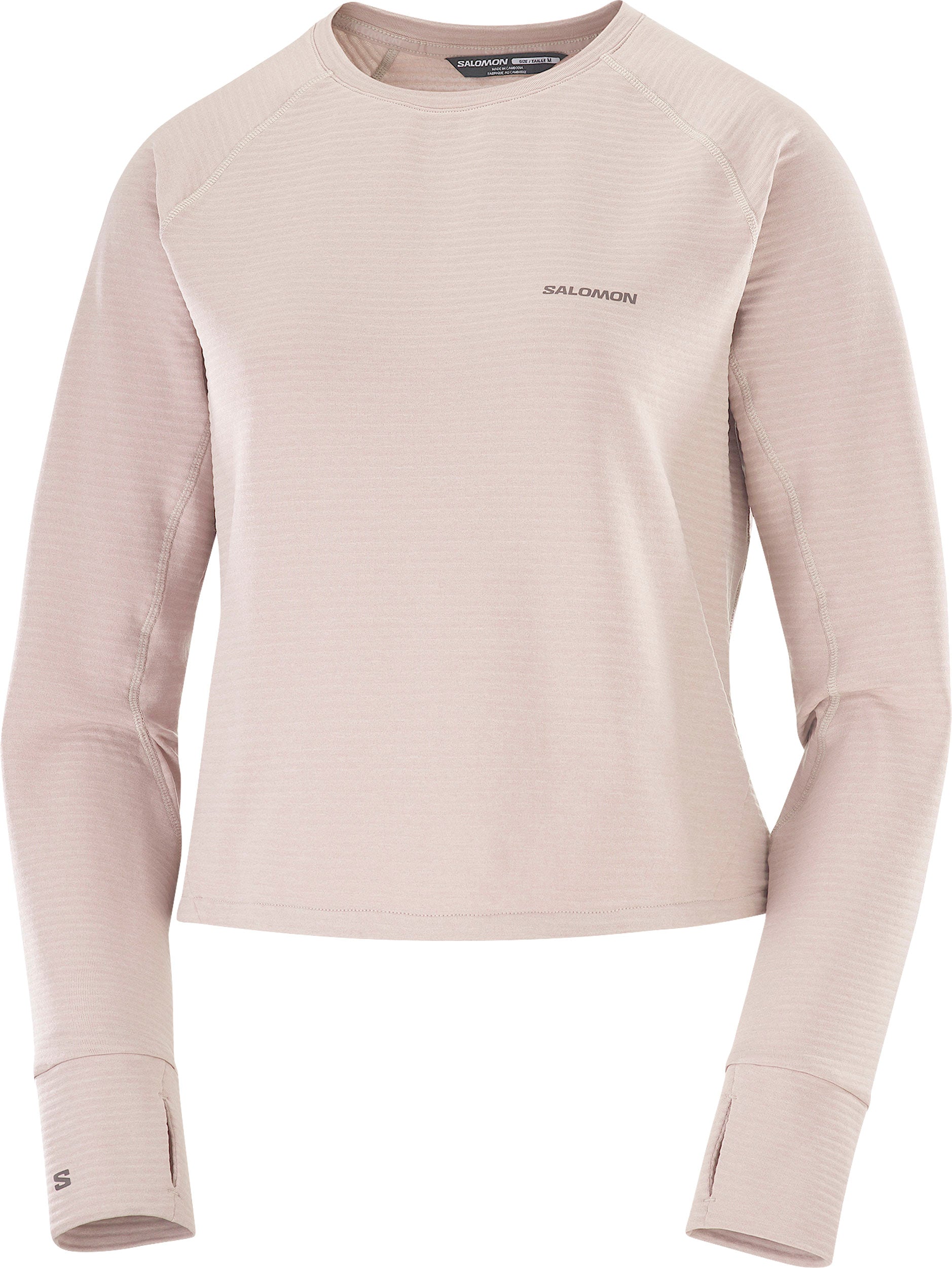 Salomon Essential Lightwarm Crew Neck - Womens