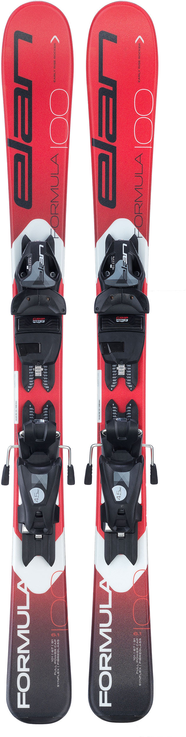 Elan Formula Red Ski + EL 4.5 QS Ski Binding
